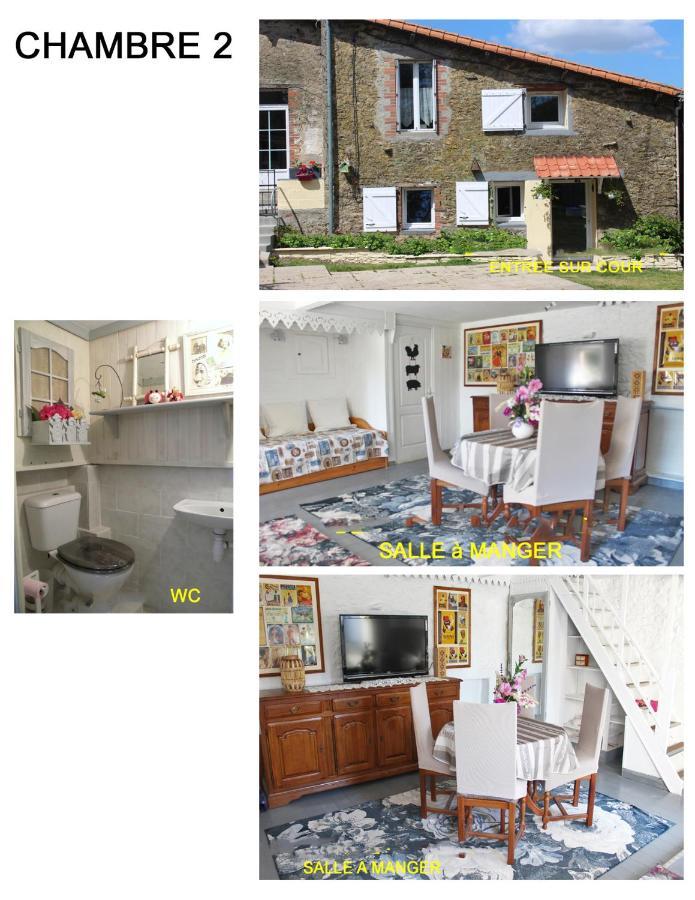 Chez Martine Et Bernard Bed & Breakfast Saint-Vincent-Sterlanges ภายนอก รูปภาพ